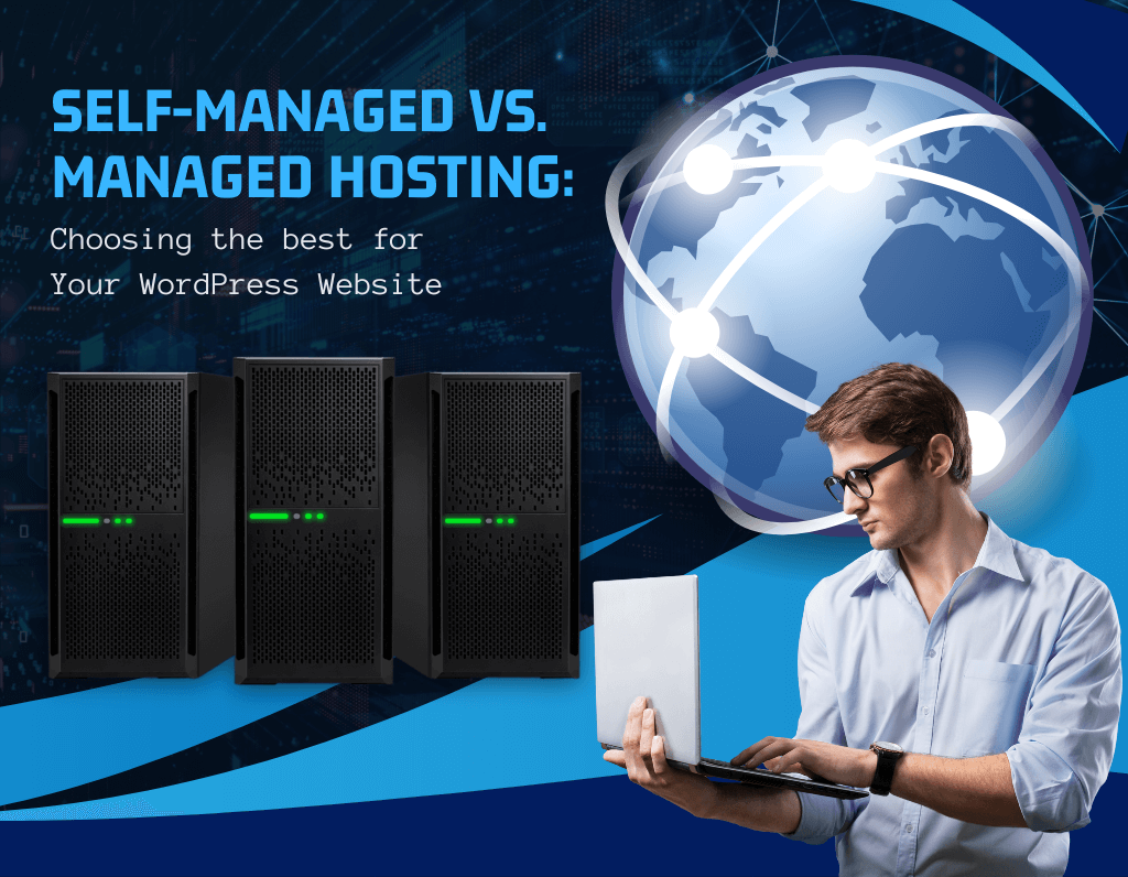 VMA Hosting Article-Self Managed vs Managed Hosting - Featured Image